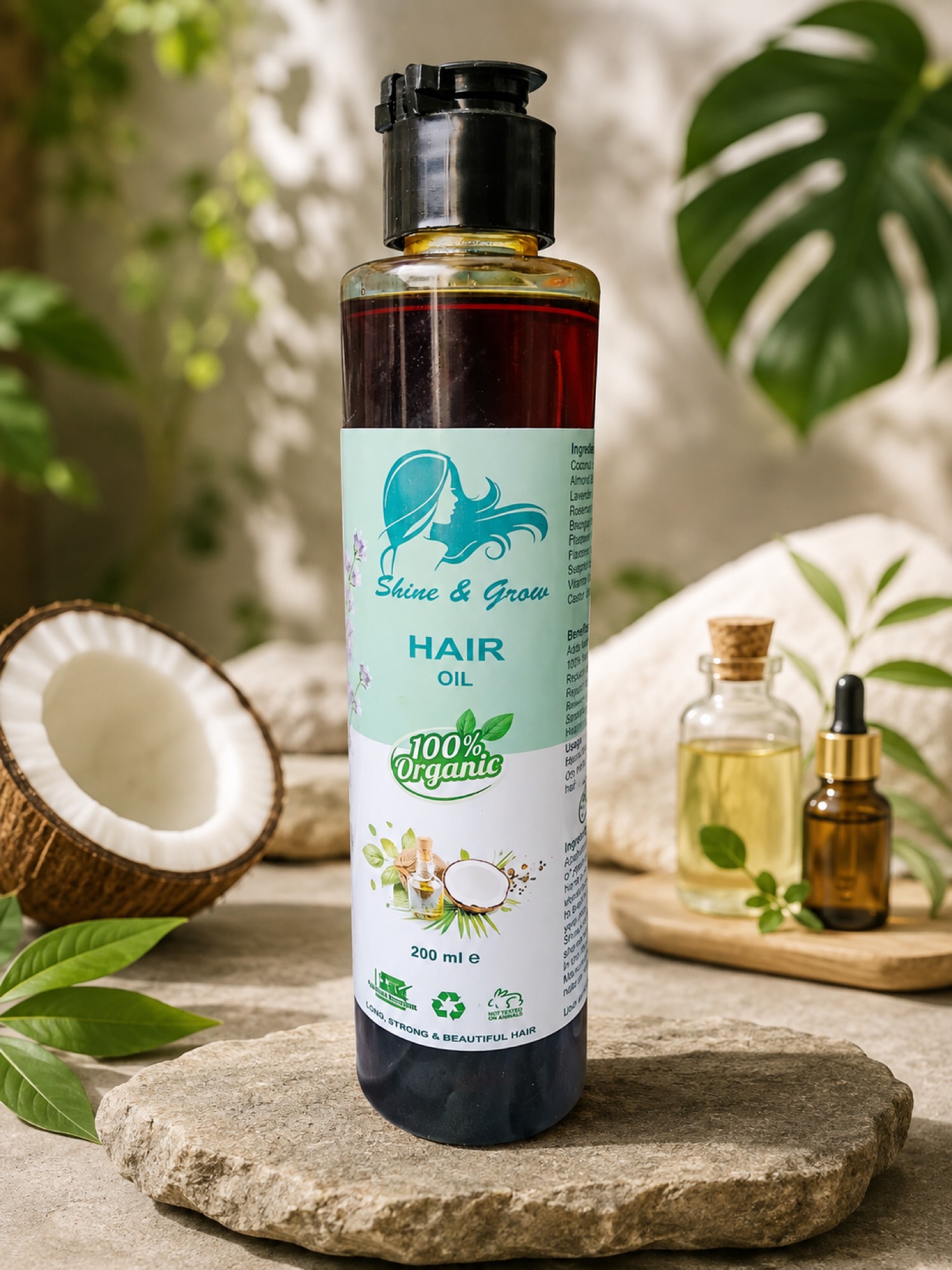 Shine & Grow Hair Oil 200ml